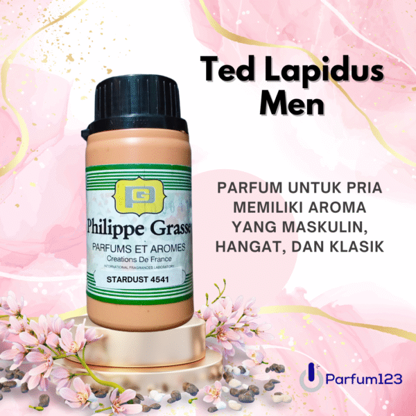Bibit Parfum Stardust - TED LAPIDUS MEN 100gr Aroma Klasik Pria Berwibawa