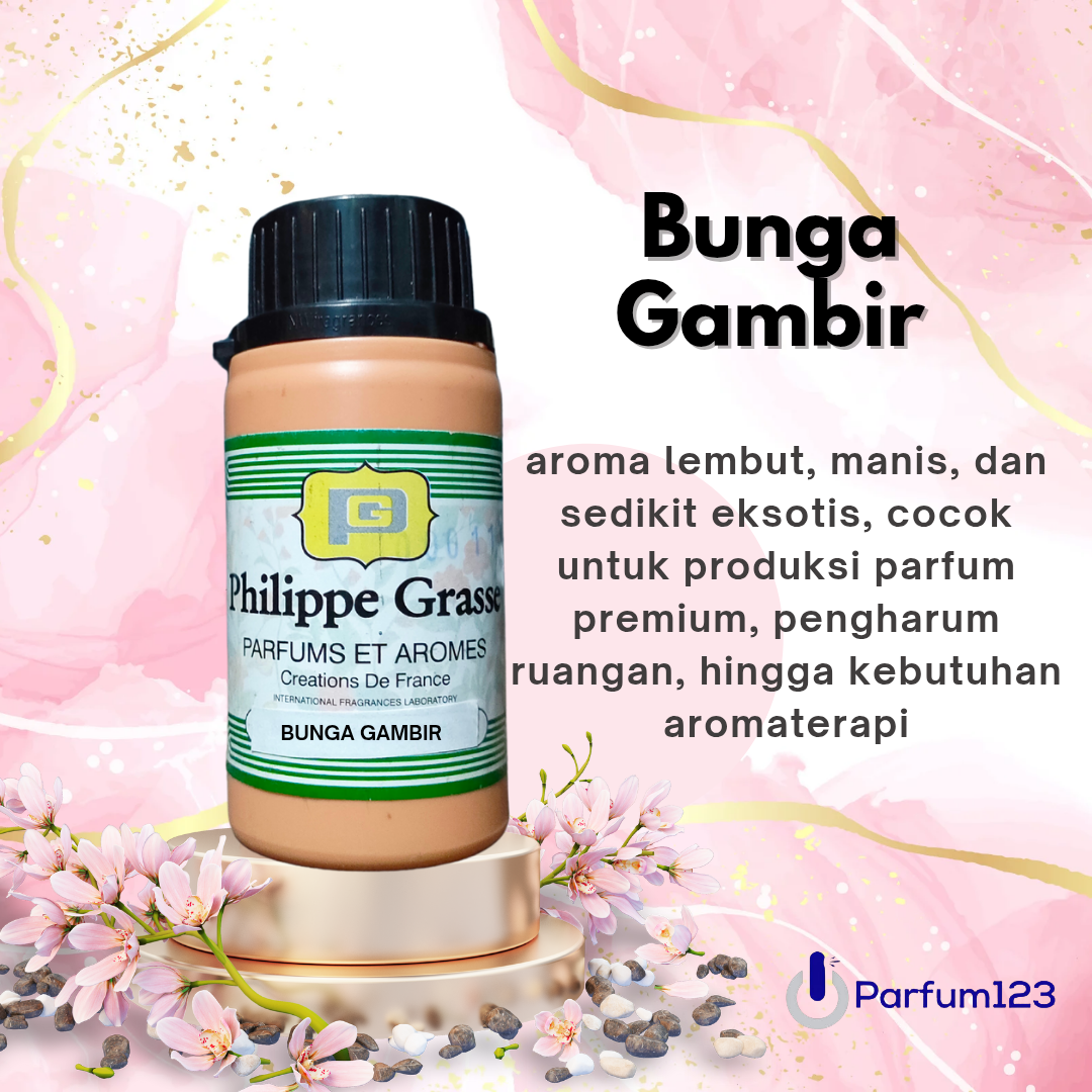 Bibit Parfum Bunga Gambir Asli 100gr – Aroma Khas Alami, Lembut, & Tahan Lama