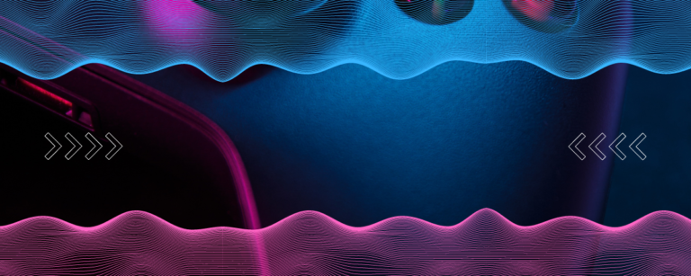 Neon Themed Gaming Channel Twitch Banner