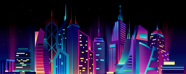 black blue modern twitch banner