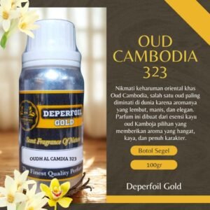 Bibit Minyak Wangi Oud Cambodia Original Aroma Kayu Gaharu Premium / Parfum Oud Cambodia