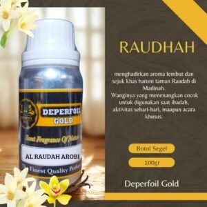 Bibit Parfum Raudah Original Aroma Masjid Nabawi Premium - Tahan Lama Wangi Timur Tengah Elegan